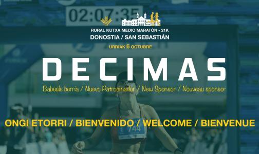 Décimas new sponsor 